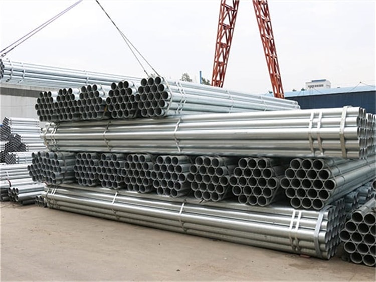 护栏镀锌圆立柱