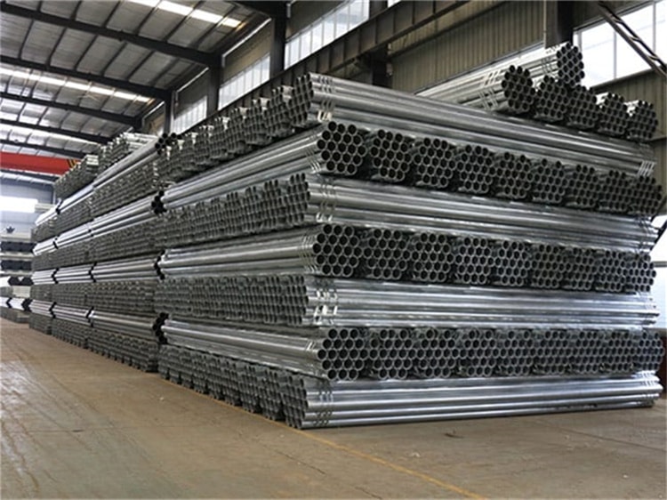 护栏镀锌圆立柱