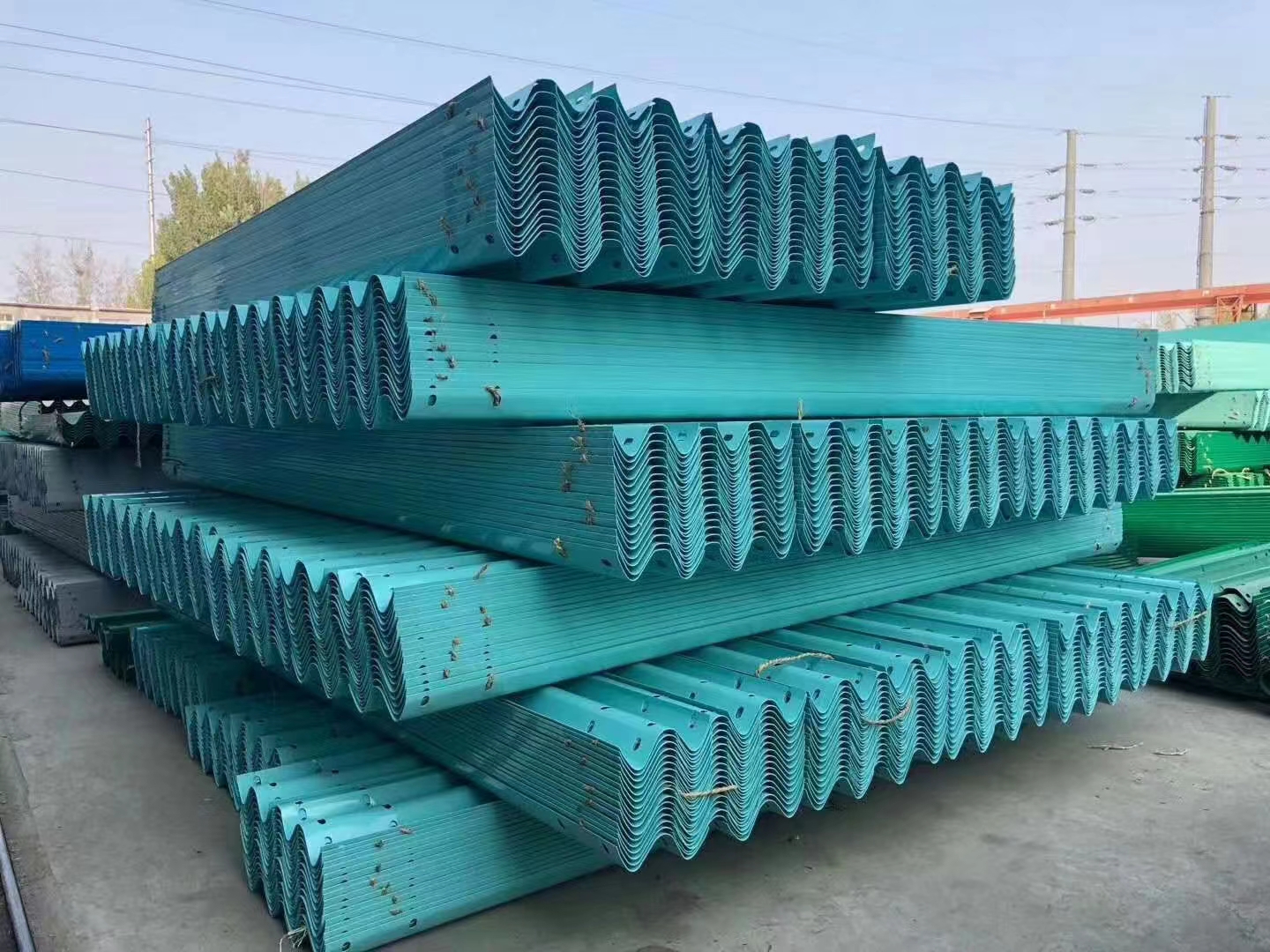 6027色喷塑两波板